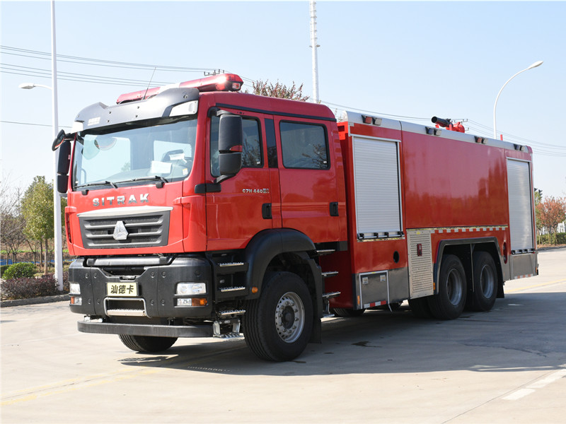 又能够向其他消防车和灭火喷射配备供水300kw电源车